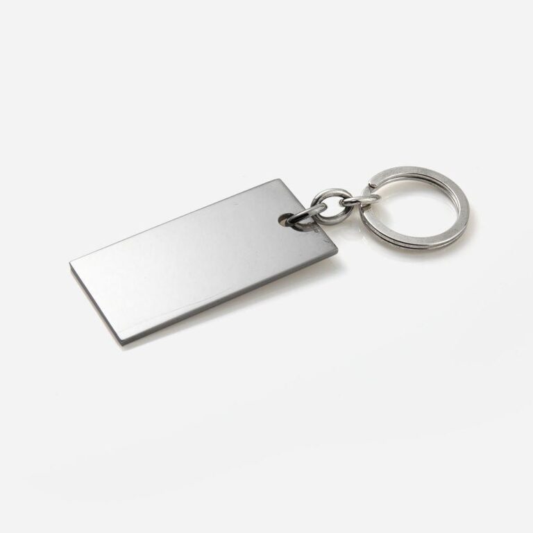 Porta chaves retângulo em prata da leitão & Irmão