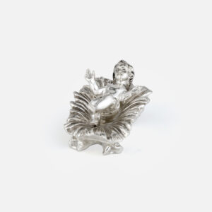 Conjunto Nascimento- Grande presépio popular em prata da Leitão & Irmão