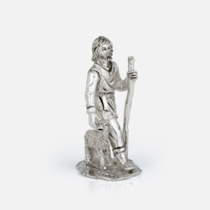 Conjunto O Rio- Grande presépio popular em prata da Leitão & Irmão