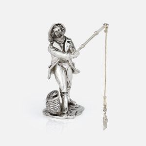 Conjunto O Rio- Grande presépio popular em prata da Leitão & Irmão