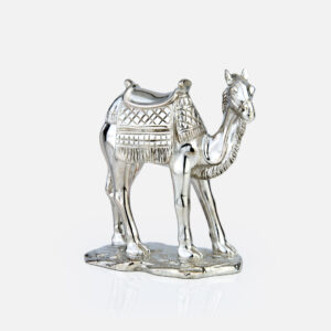 Conjunto O acampamento- Grande presépio popular em prata da Leitão & Irmão