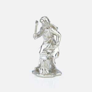 Conjunto As profissões - Grande presépio popular em prata da Leitão & Irmão