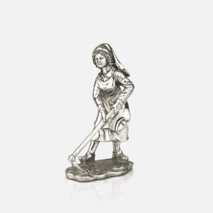 Conjunto O Pão- Grande presépio popular em prata da Leitão & Irmão