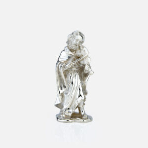 Conjunto O acampamento- Grande presépio popular em prata da Leitão & Irmão