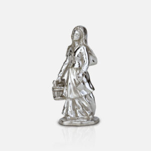 Conjunto A Povoação- Grande presépio popular em prata da Leitão & Irmão