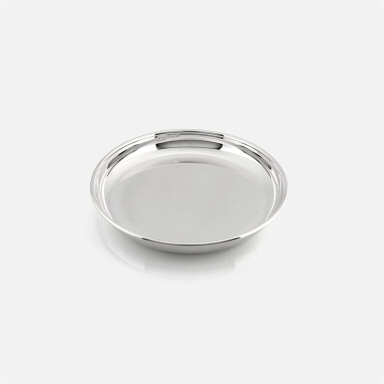 Salva em prata para alianças da Leitão & Irmão