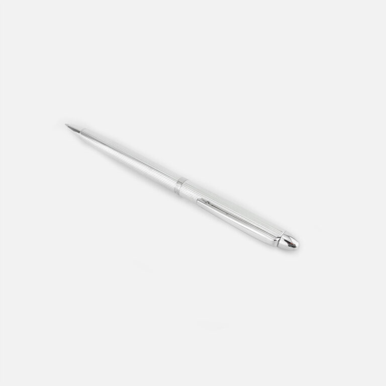 Lapiseira com linhas finas em prata da Leitão & Irmão