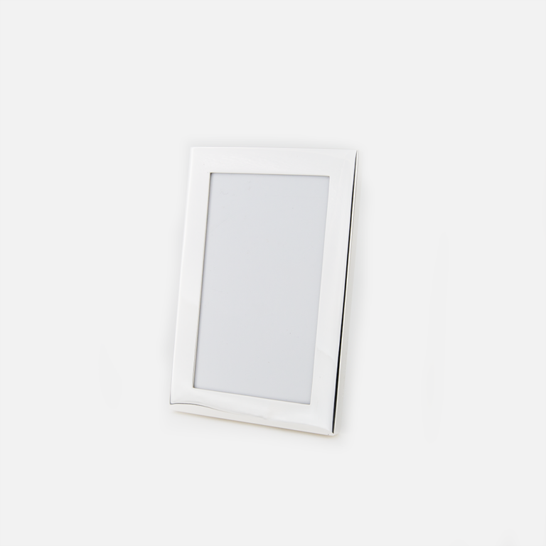 Moldura retangular em prata da Leitão & Irmão