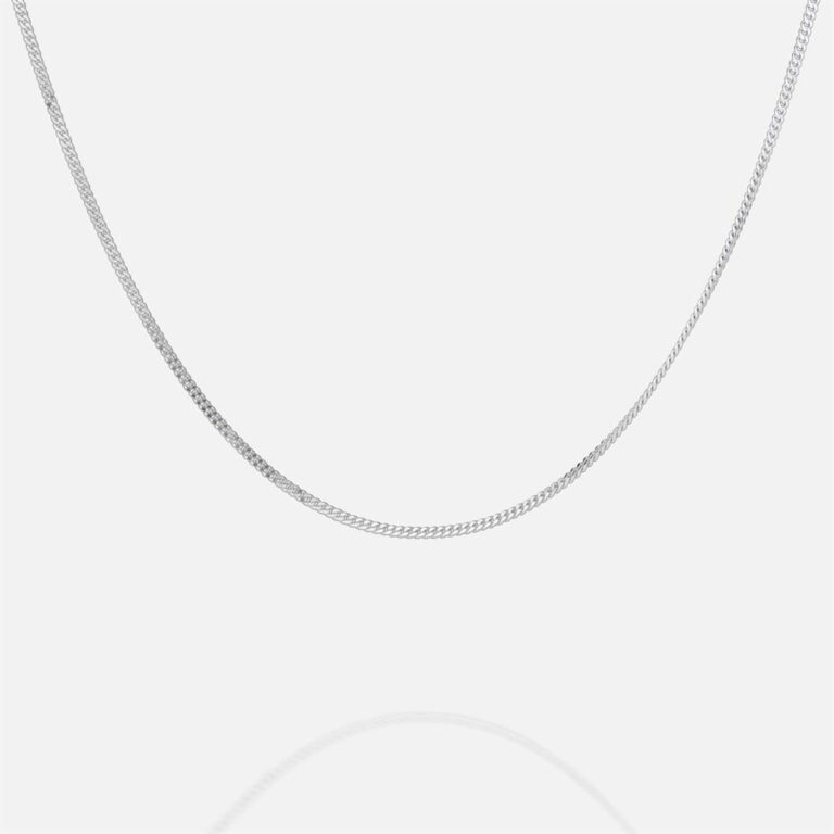 Fio curb em prata da Leitão & Irmão