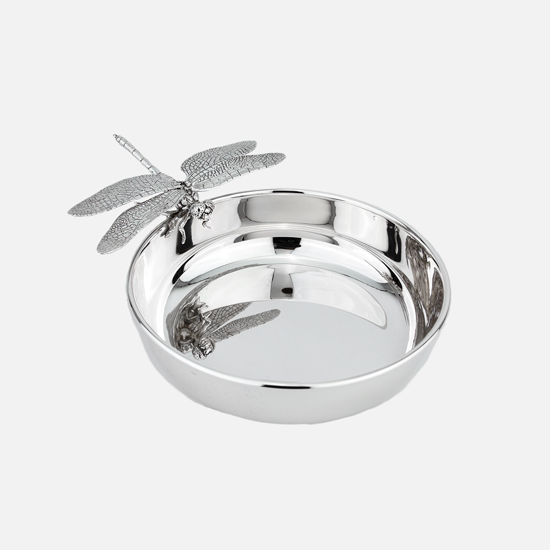 Taça libelinha em prata da Leitão & Irmão