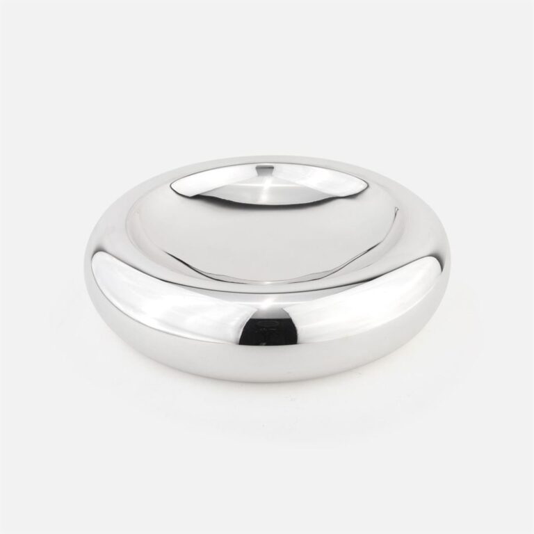 Taça bojudas média em prata